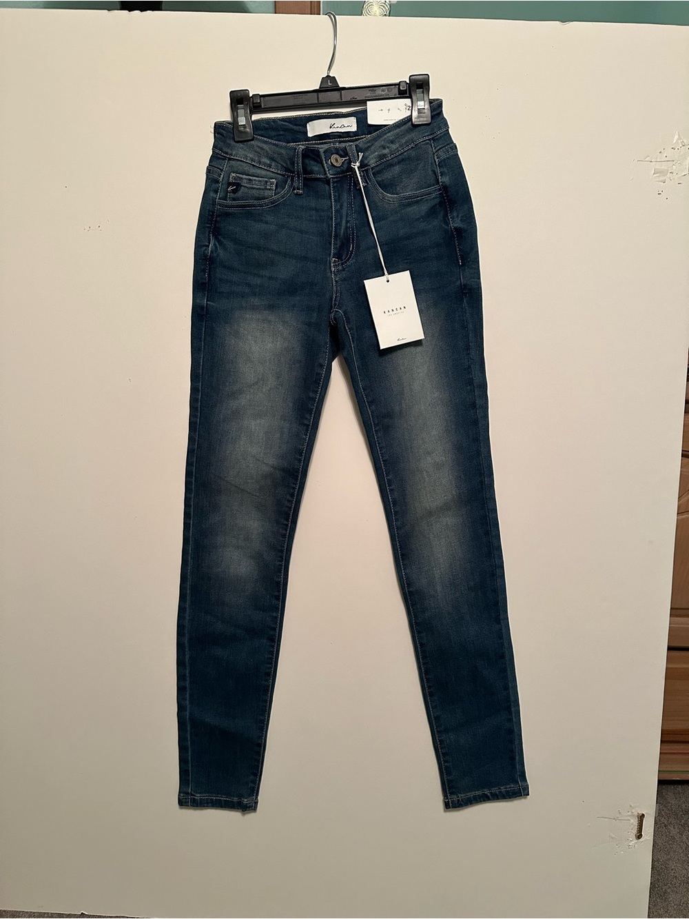 KanCan Indigo Wash High-Rise Skinny Jeans